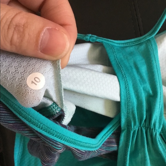 lululemon No Limits racerback tank, size 10 - Picture 4 of 8
